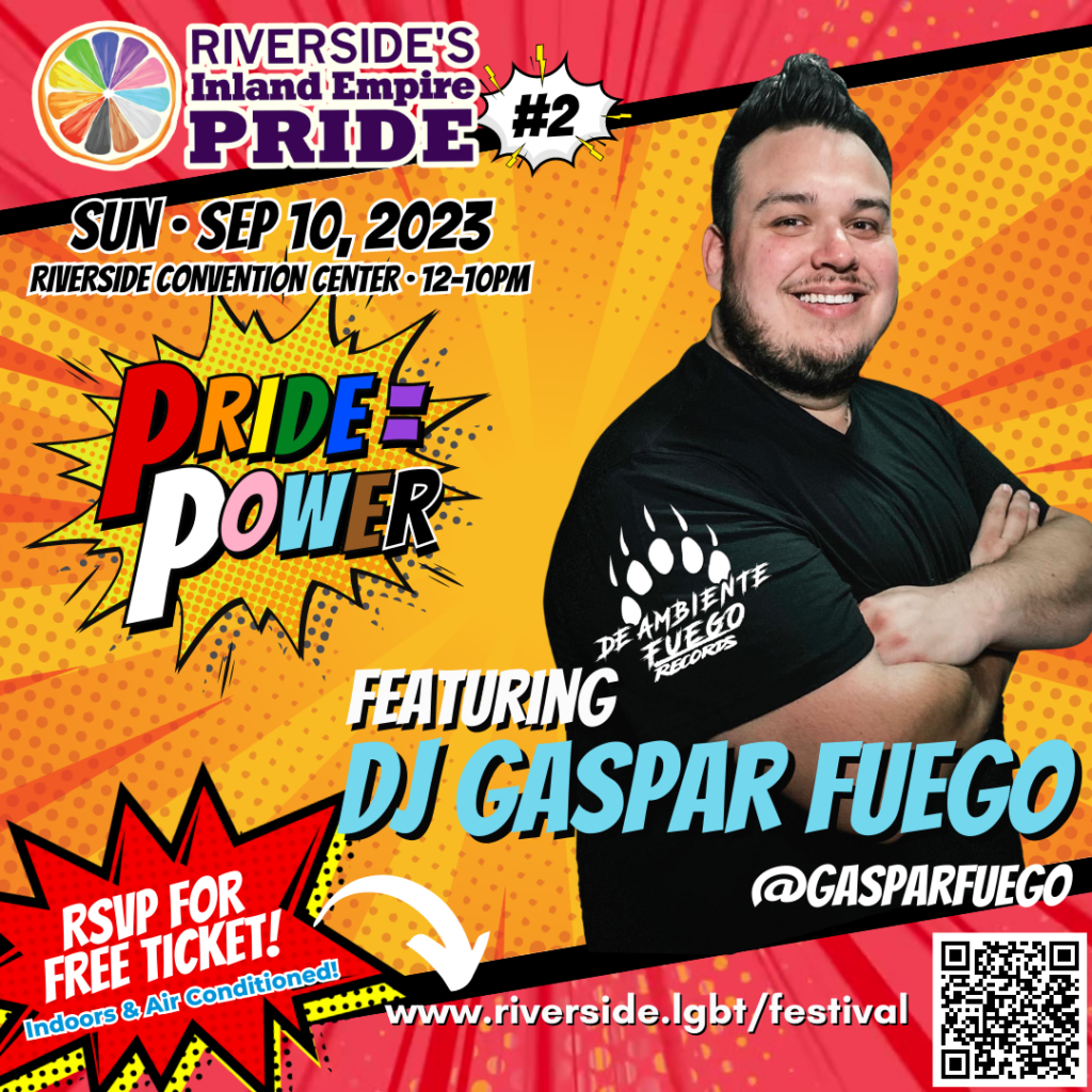 DJ Gaspar Fuego in a promo image