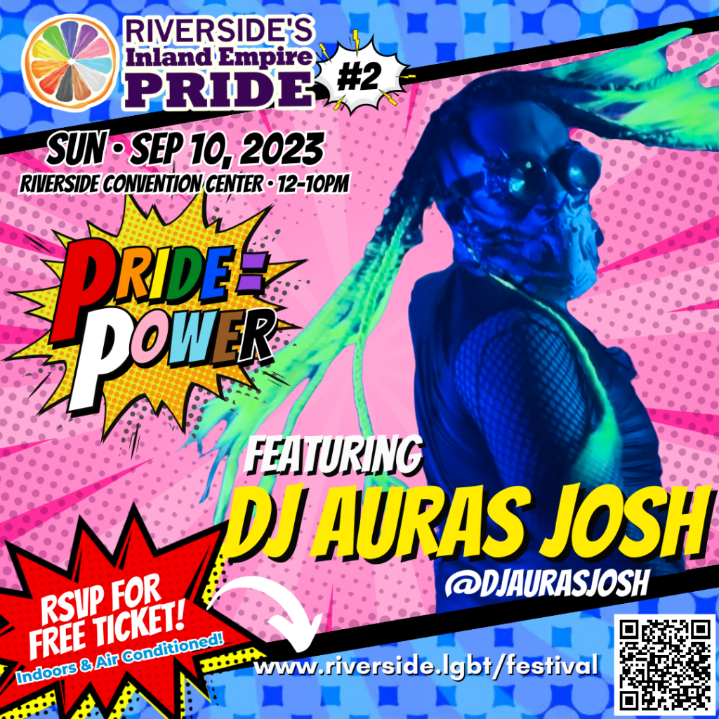 DJ Auras Josh in a promo image