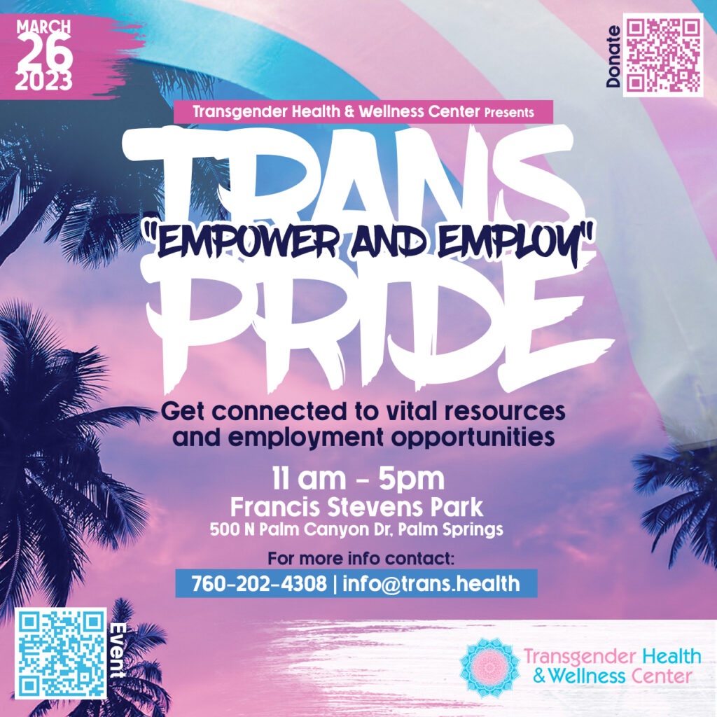 Transgender Health & Wellness Center for Trans Pride 2023