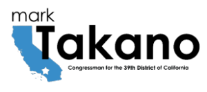 Mark Takano - Congressman for the 39th District, California